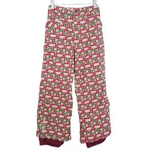 Burton Girls Wrangler Pants Ski Snowboard Winter Sports Nylon Pink Size Medium